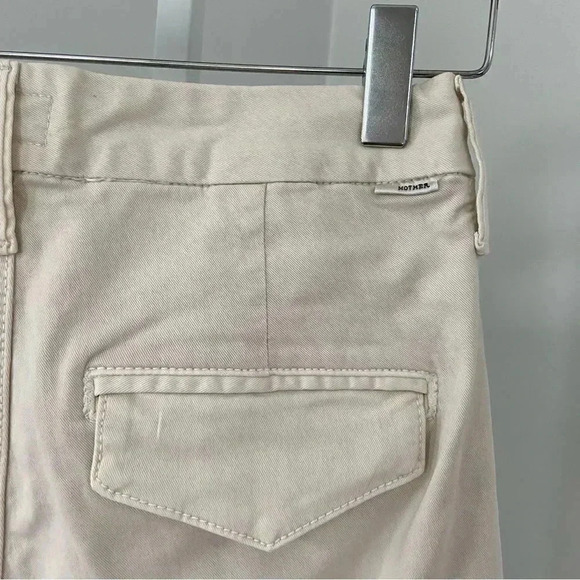 NWT Mother The Straight Shaker Ankle Prep Vanilla size 24 - Picture 6 of 11